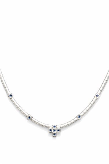 Collier Zancan Femme in Or Zaffiro 0.45 Ct ECO01B - ECO01B